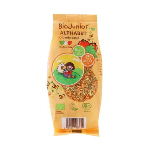 オーガニックベビーパスタ アルファベット